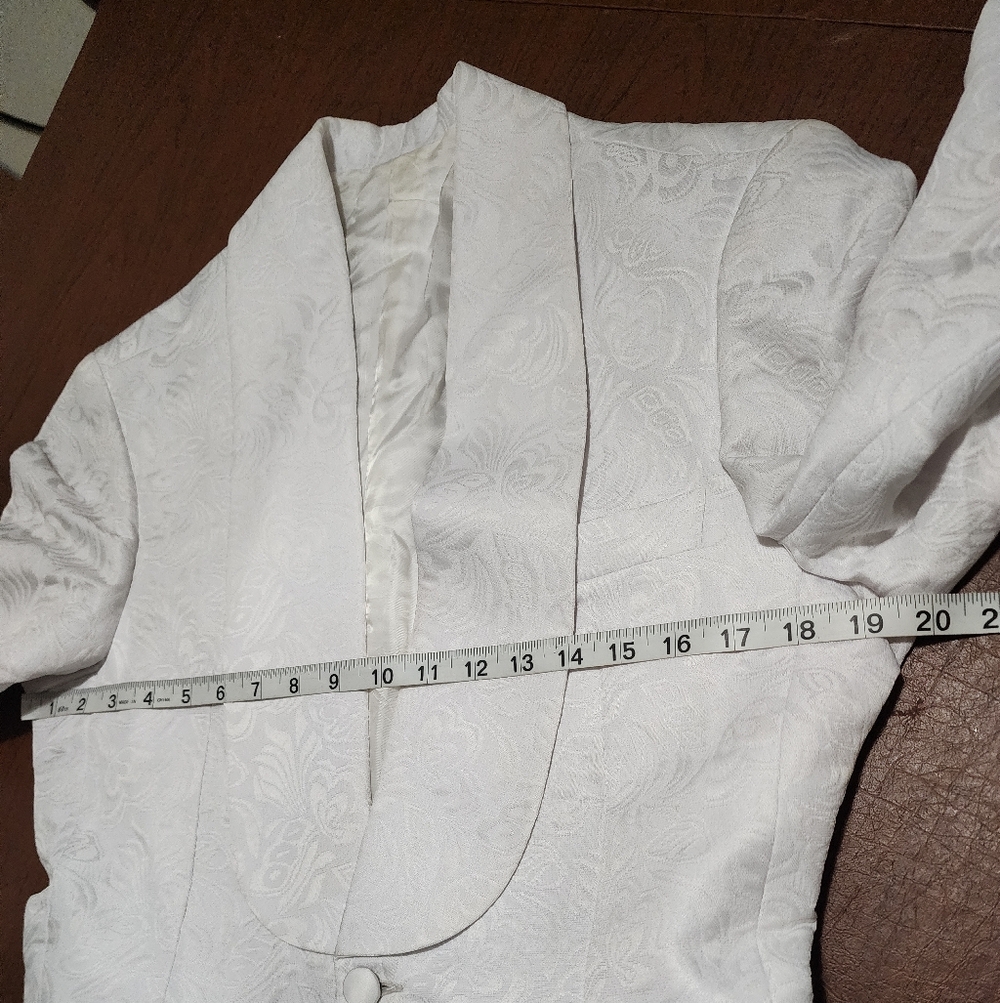 NWOT ... Elegant White Men's Blazer - Picture 5 of 12